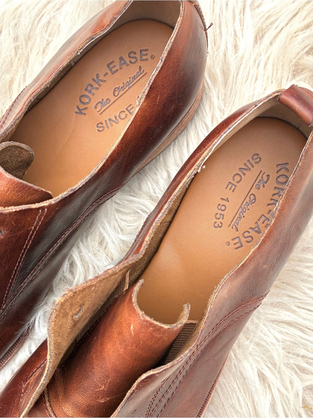 Kork-Ease Rori NWOT Leather Oxfords Women’s Sz 11 - Picture 8 of 12